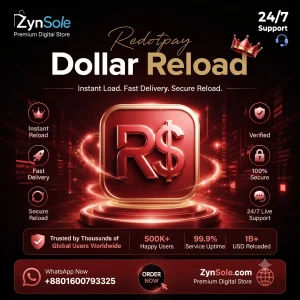 Redotpay Dollar Reload
