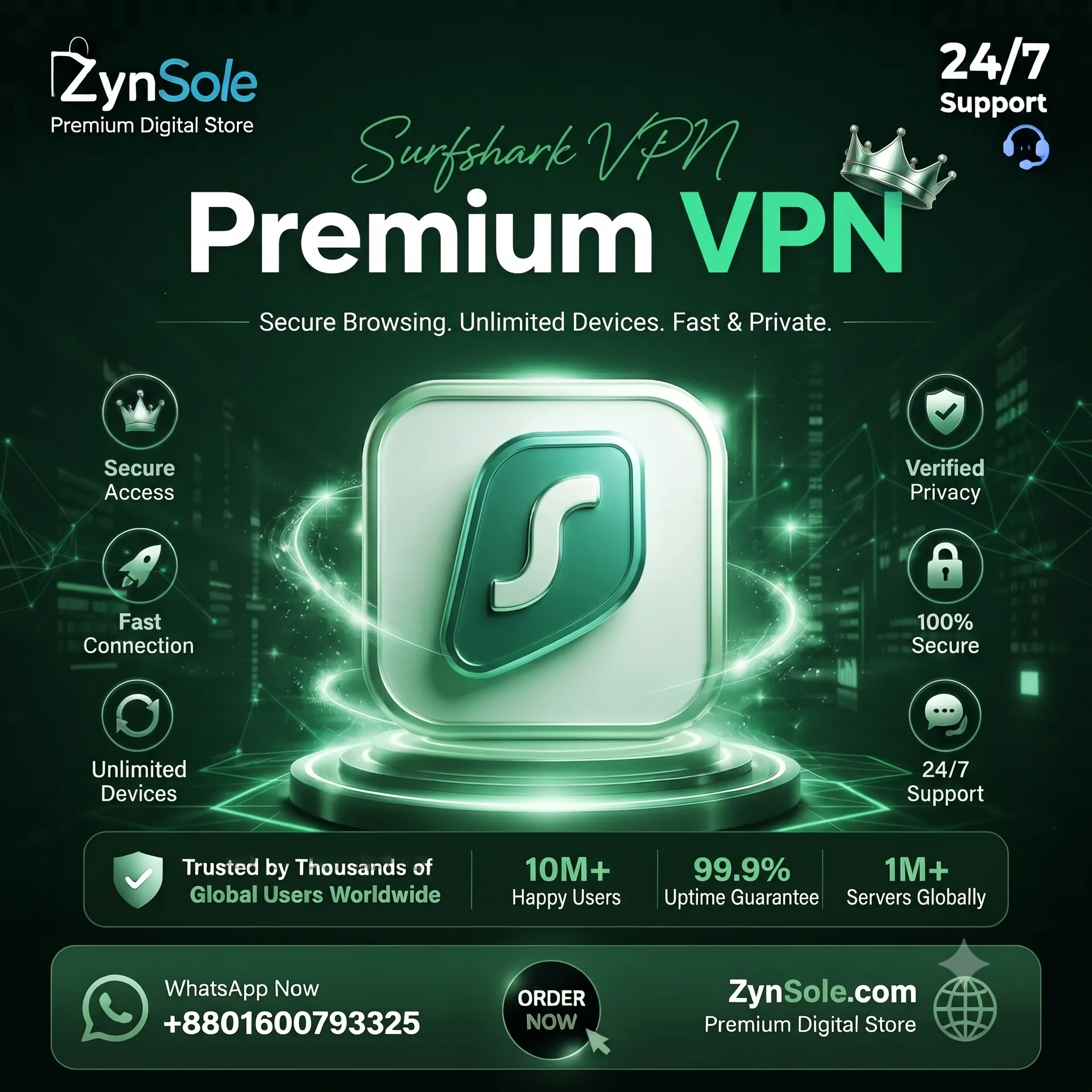 Surfshark VPN Subscription